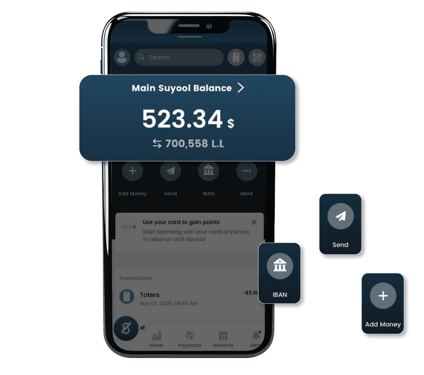 Suyool digital wallet